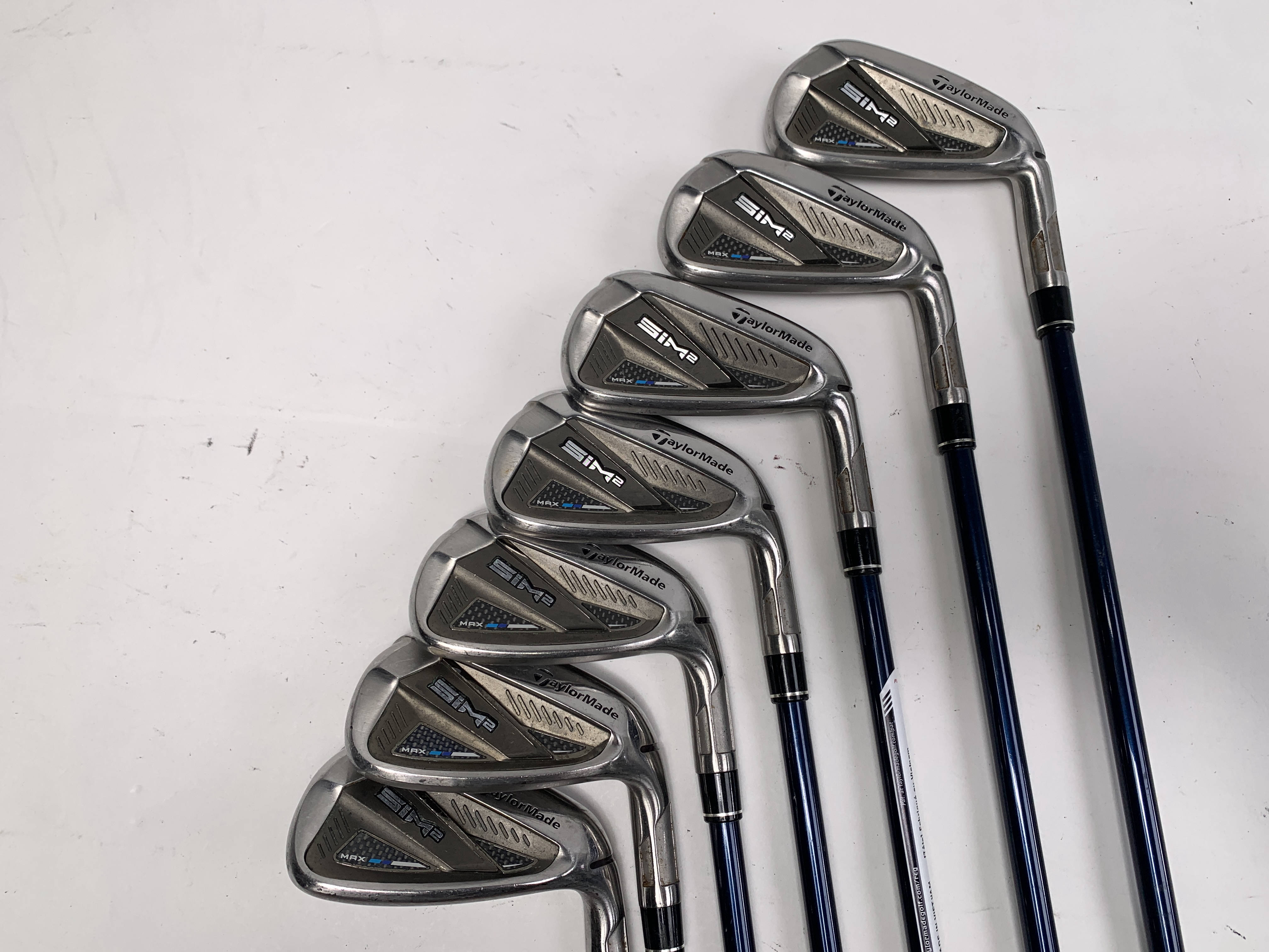 TaylorMade SIM2 MAX Iron Set 5-PW+AW Fujikura Ventus 6-R Regular