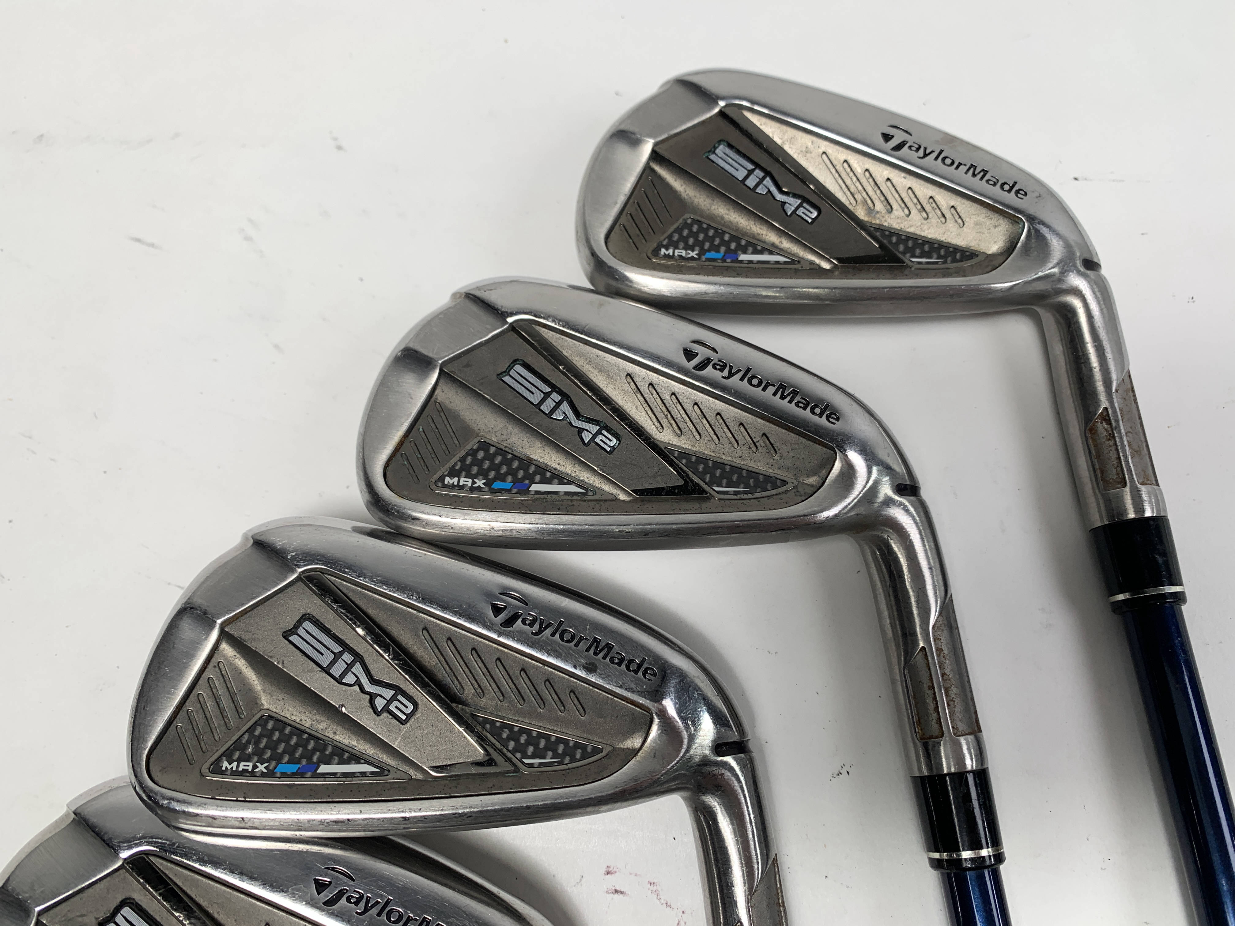 TaylorMade SIM2 MAX Iron Set 5-PW+AW Fujikura Ventus 6-R Regular