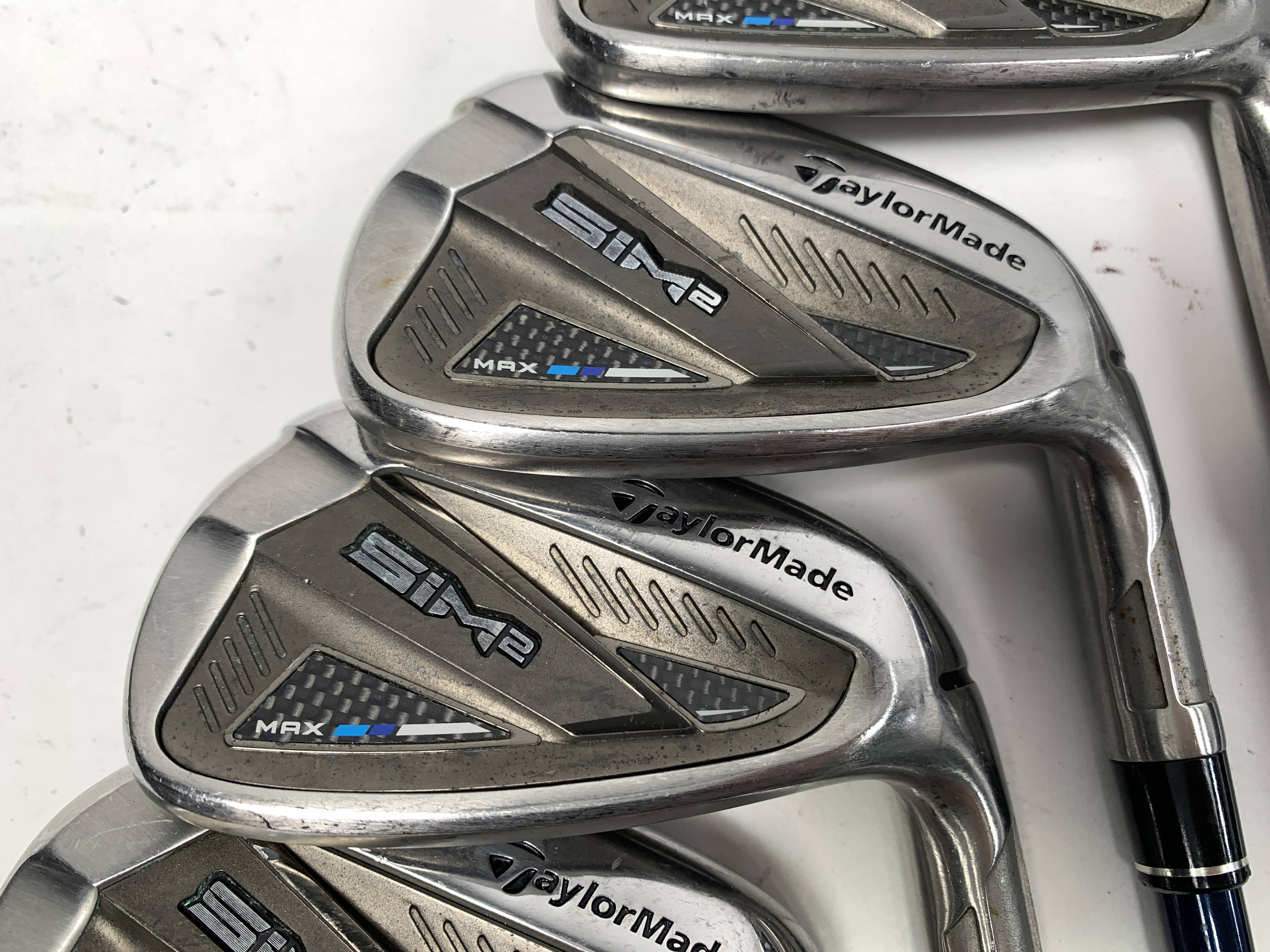 TaylorMade SIM2 MAX Iron Set 5-PW+AW Fujikura Ventus 6-R Regular