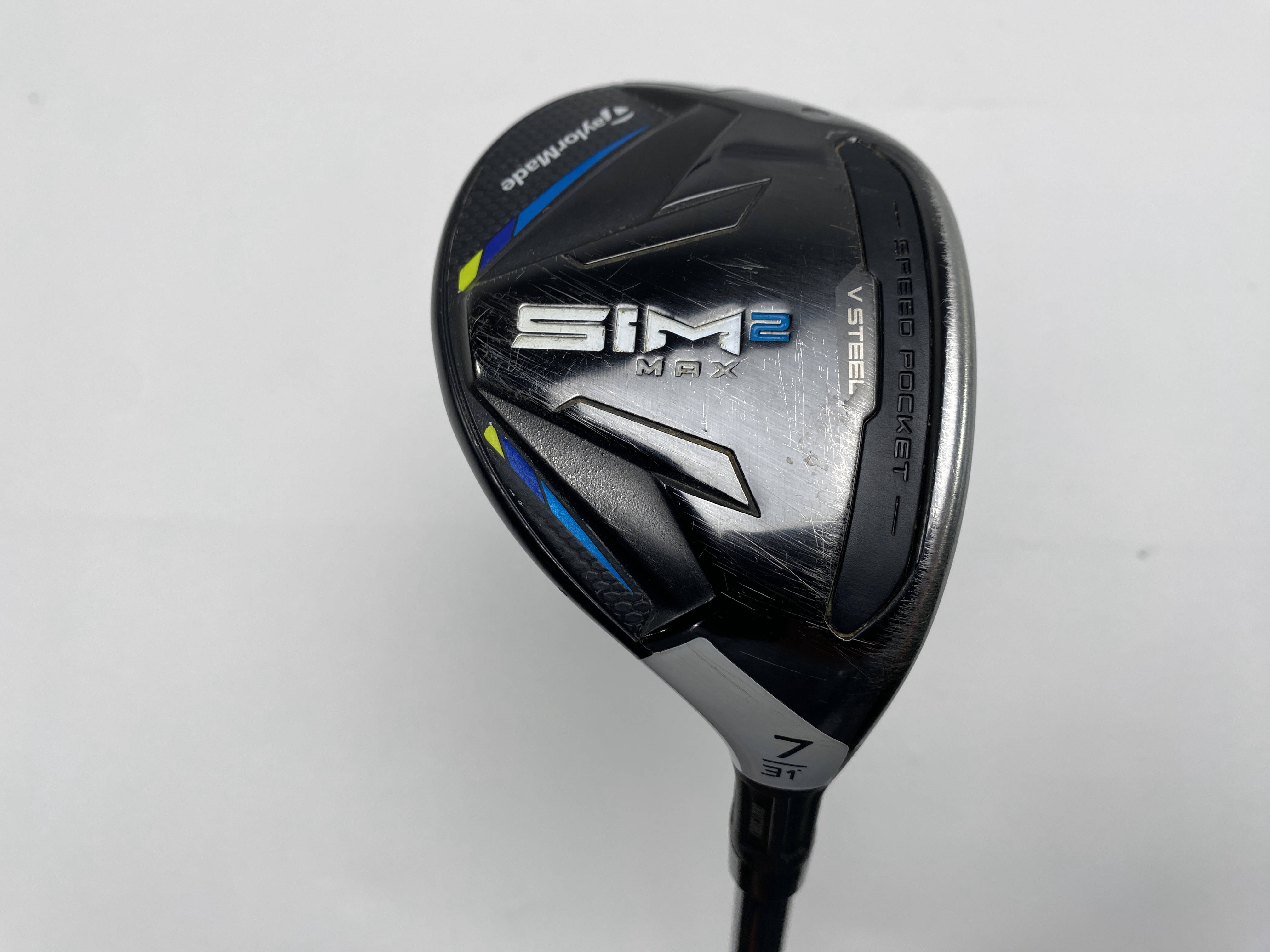 クラブ TaylorMade - SIM2 MAX 3U VENTUS BLUE 7S TaylorMade SIM2 MAX Rescue 7 Hybrid 31* Fujikura Ventus Blue