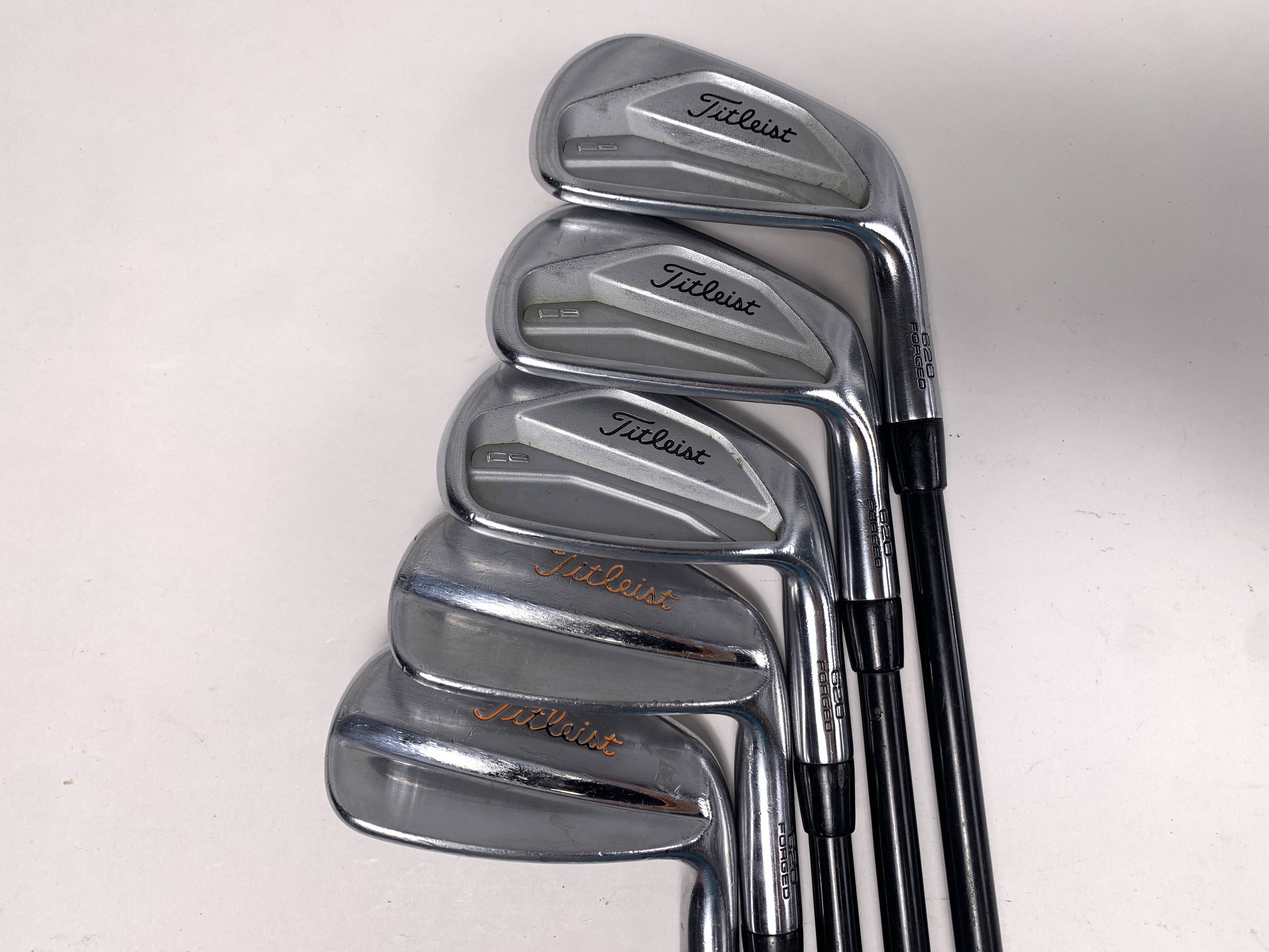 Titleist 620 MB/CB Combo Iron Set 6-PW AMT X100 Tour White Extra