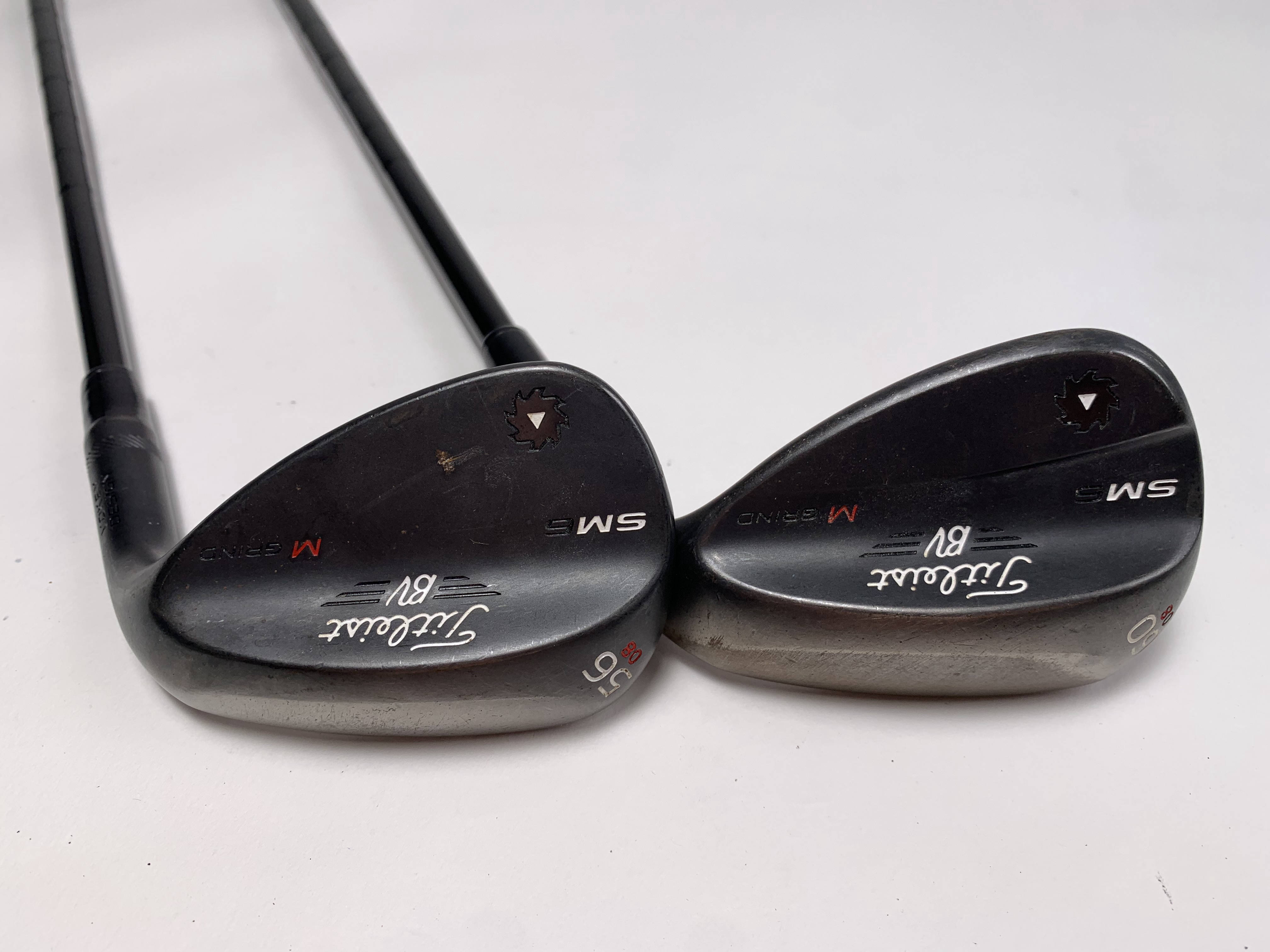 Titleist Vokey SM6 Black Wedge Set 56* 8 | 60* 8 KBS Tour