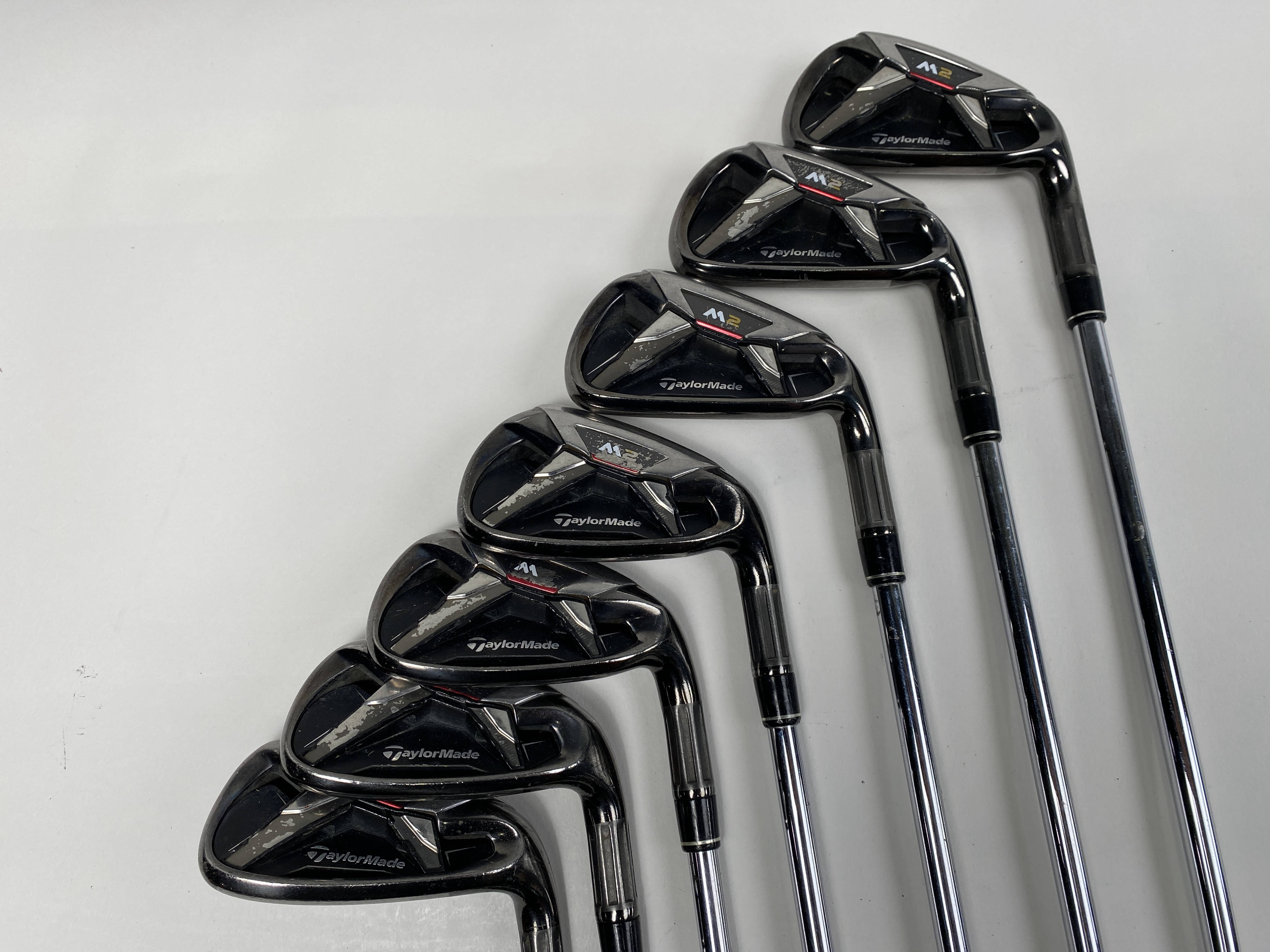 TaylorMade M2 Iron Set 4-PW+AW REAX 88g Regular Steel Mens RH NO 7