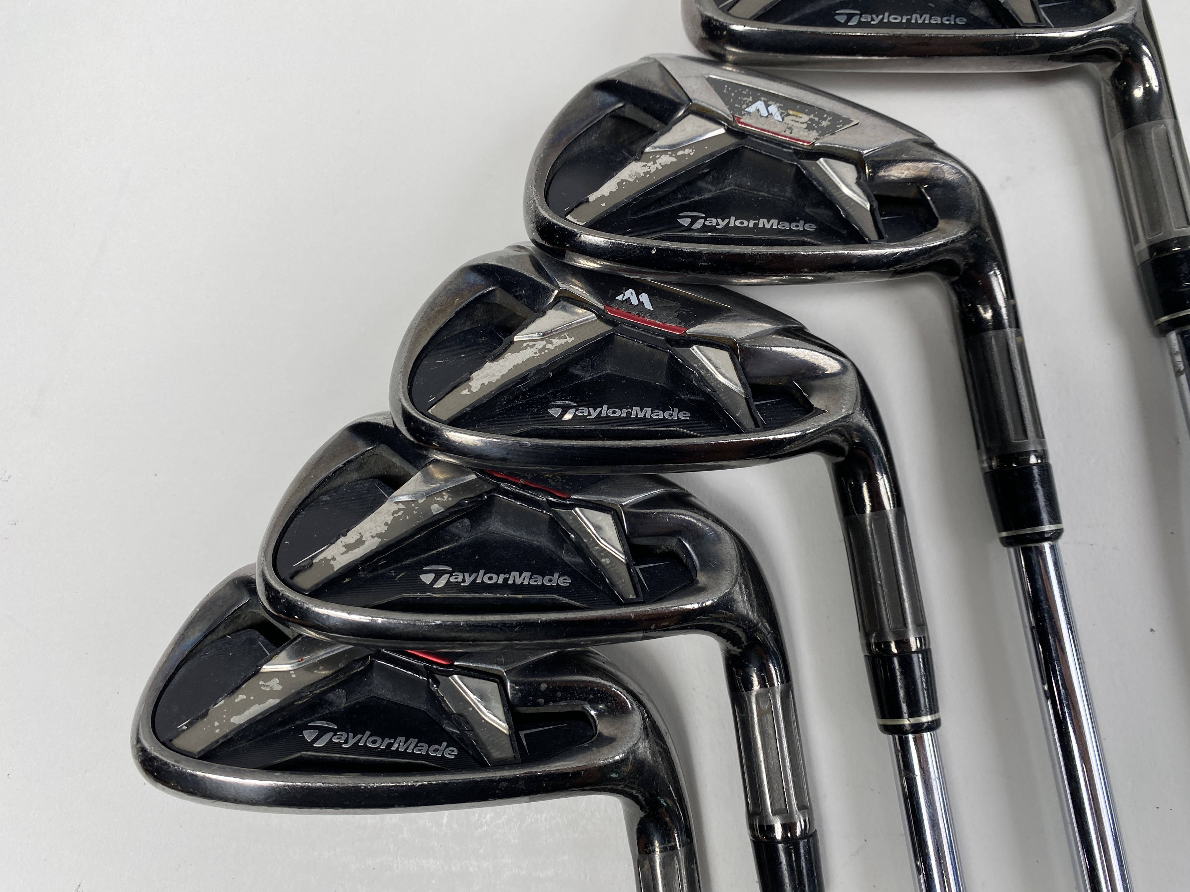 TaylorMade M2 Iron Set 4-PW+AW REAX 88g Regular Steel Mens RH NO 7