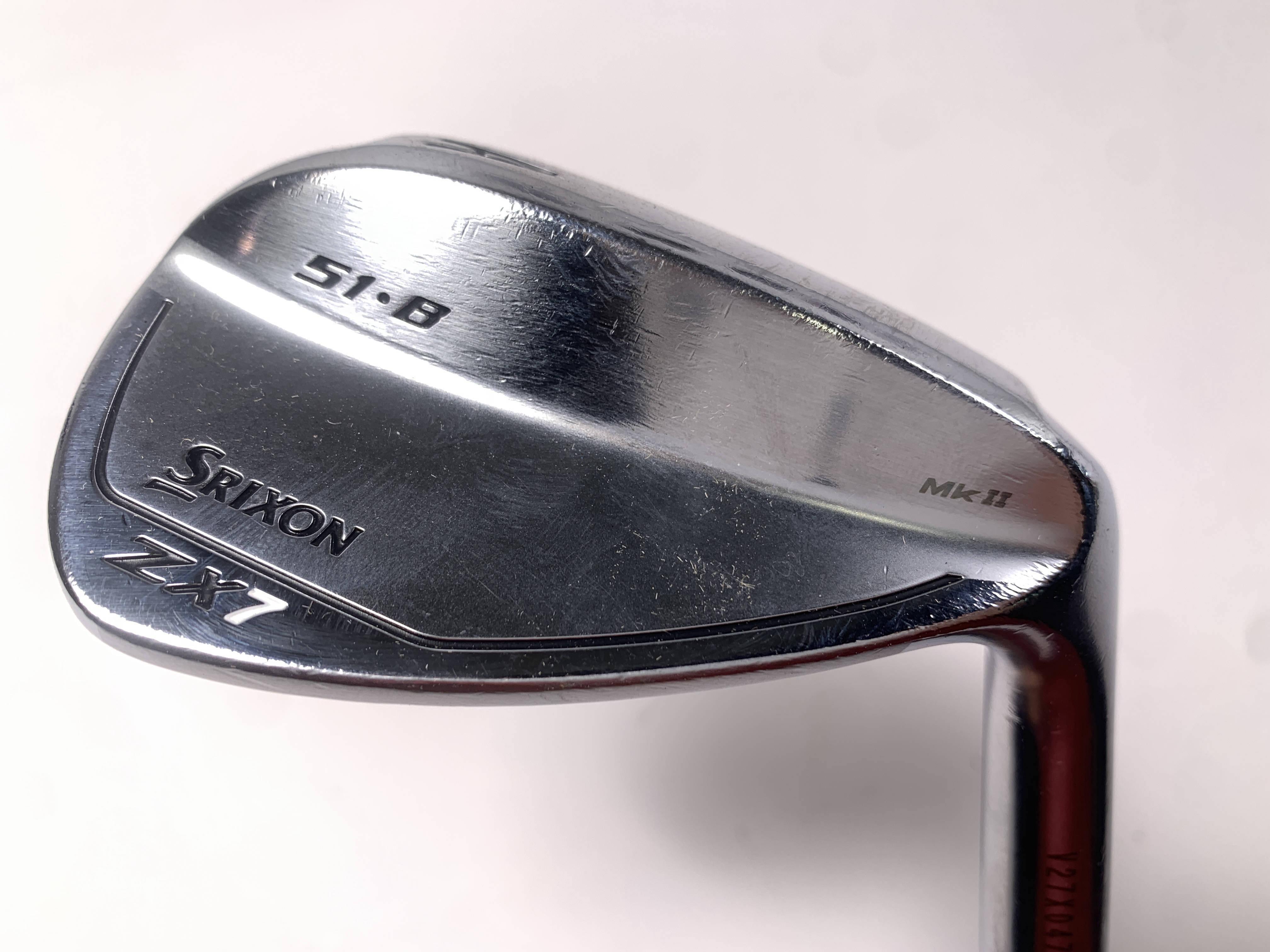 Srixon ZX7 MK II Gap Wedge GW 51* 8 AeroTech SteelFiber fc