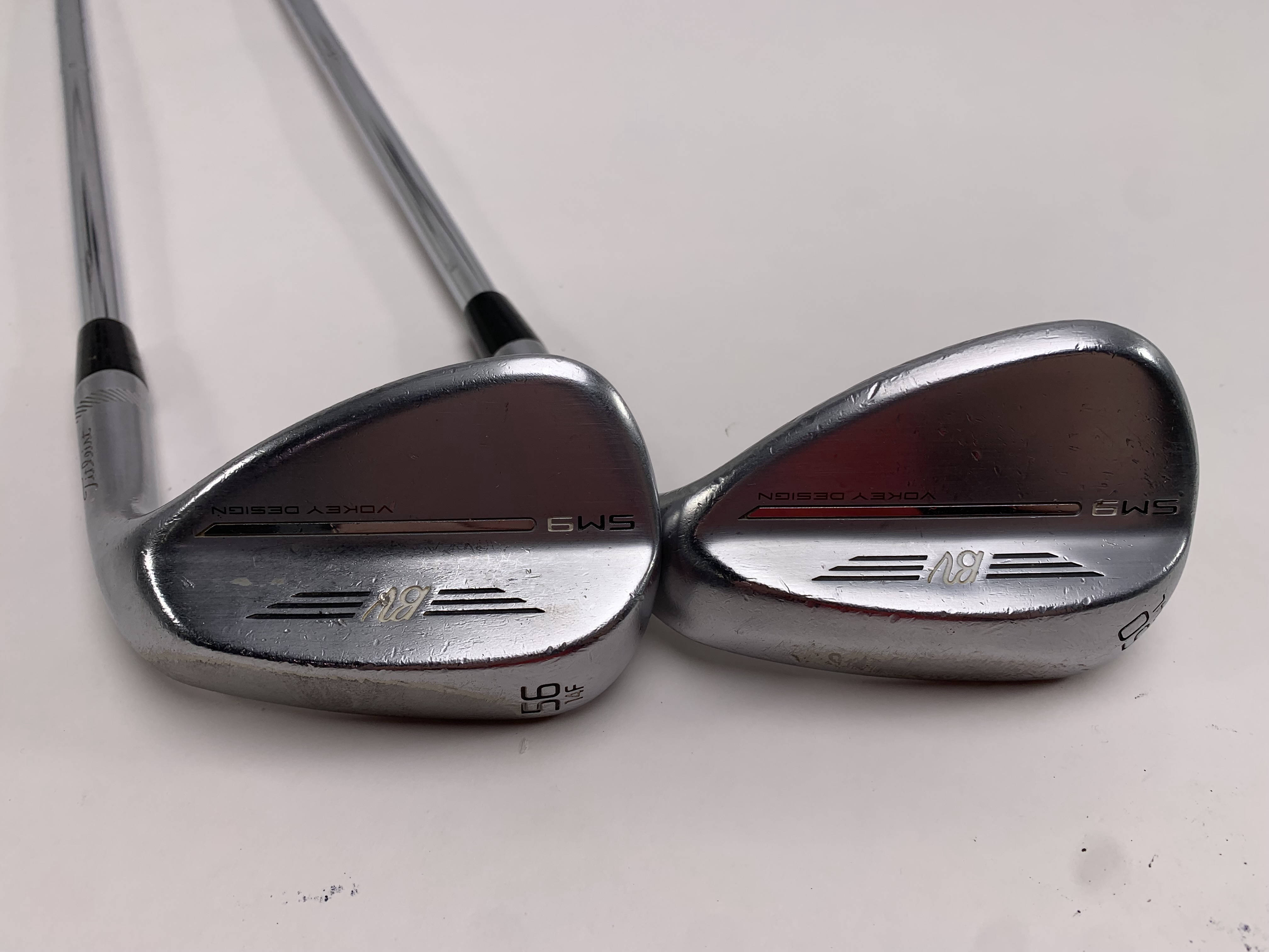 Titleist Vokey SM9 Tour Chrome Wedge Set 56* 14 60* 4 Wedge Steel