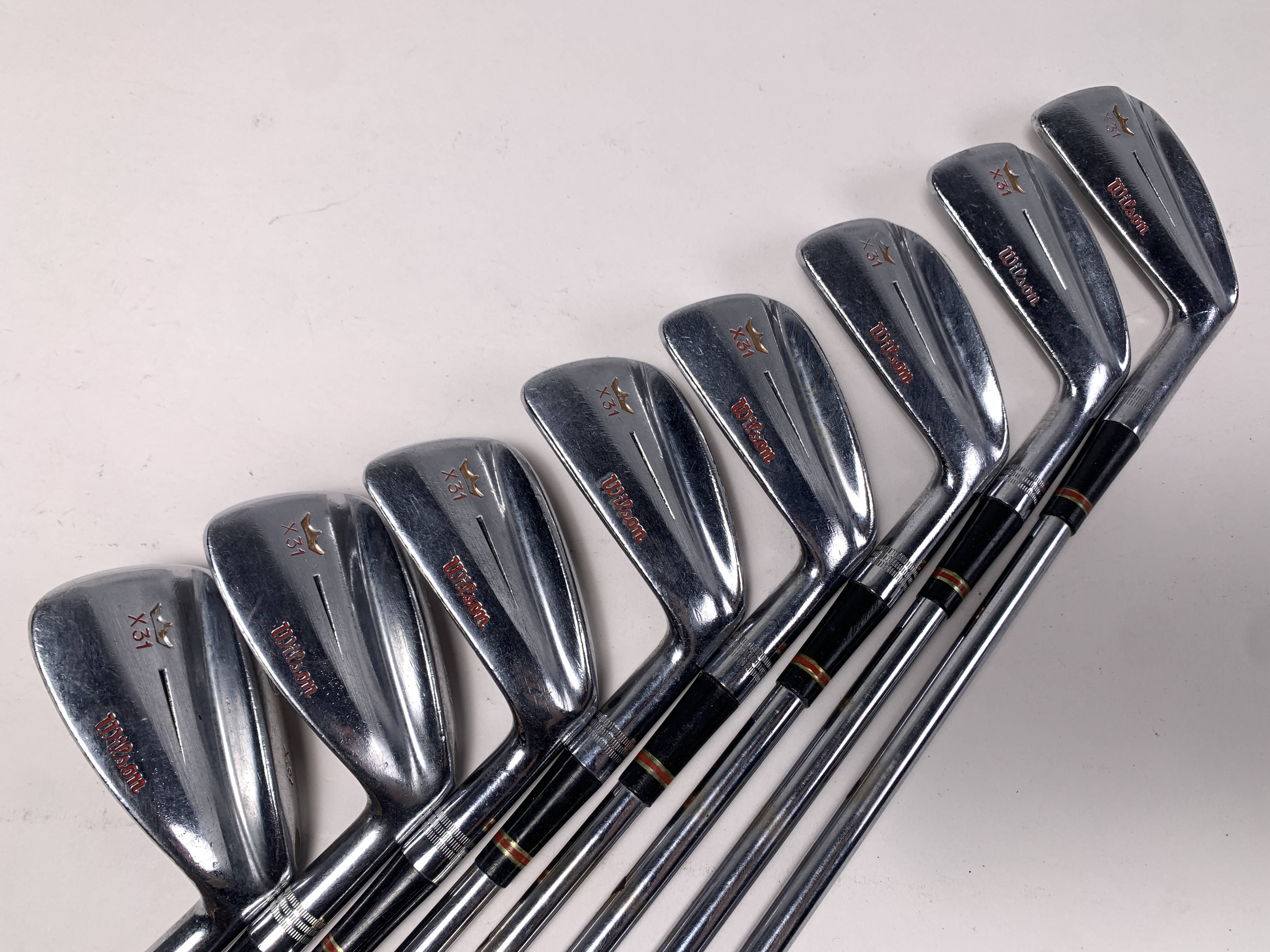 Wilson Staff Blade X 31 Iron Set 2-9 Stiff Steel Mens RH | eBay
