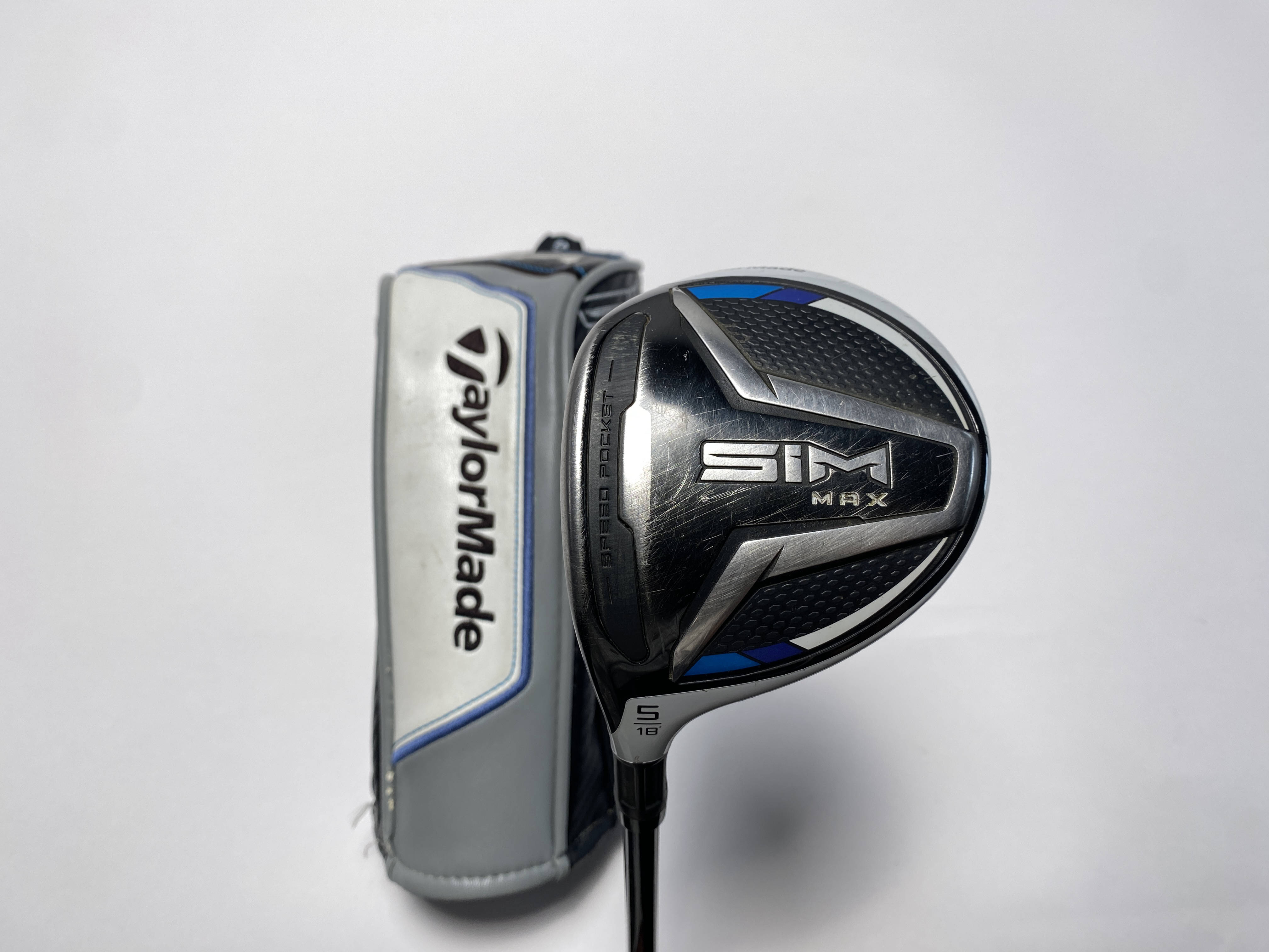 TaylorMade SIM MAX 5 Fairway Wood 18* Fujikura Ventus Blue 5R