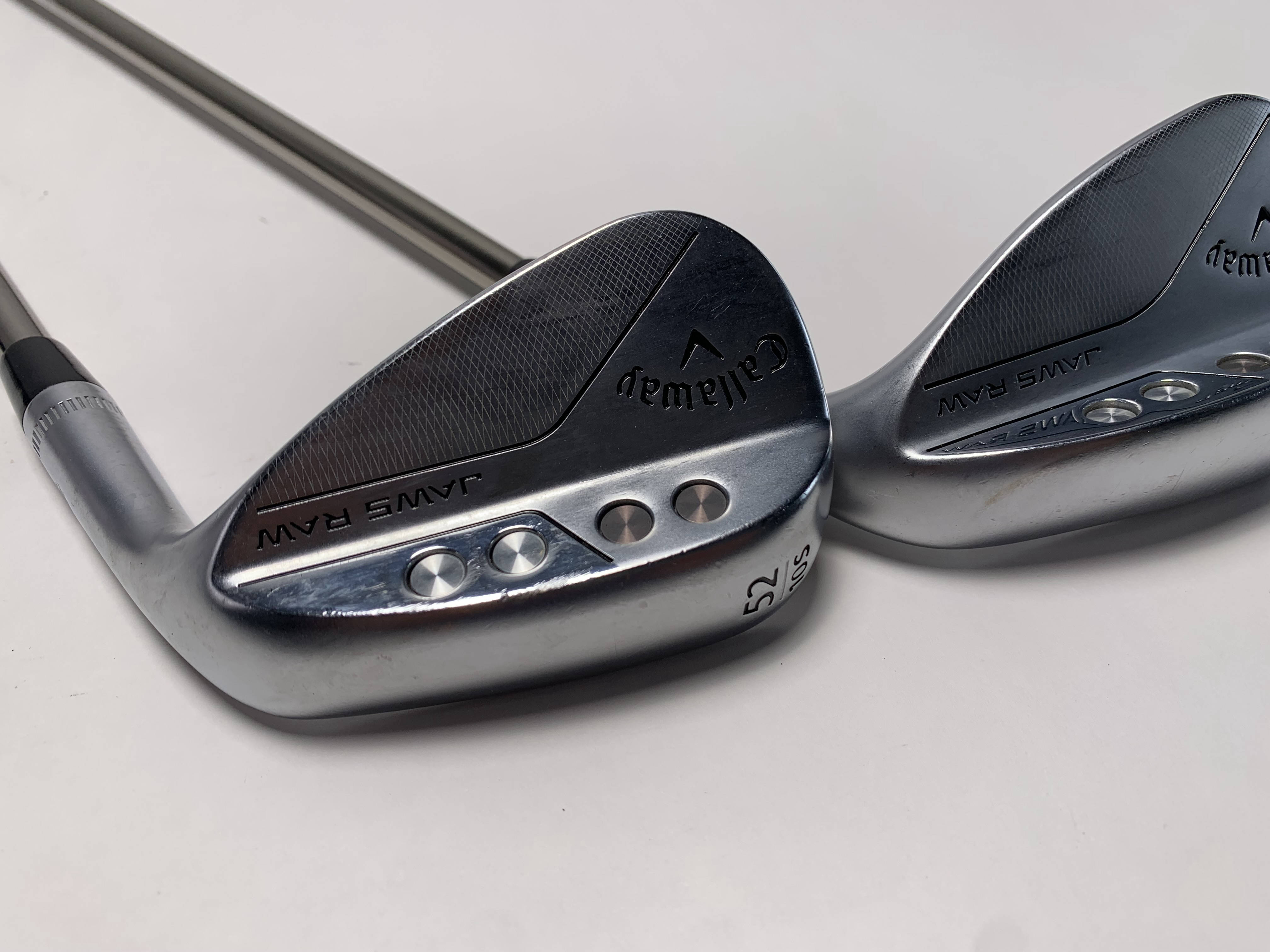Callaway Jaws Raw Chrome Wedge Set 52* 10 | 56* 12 Recoil