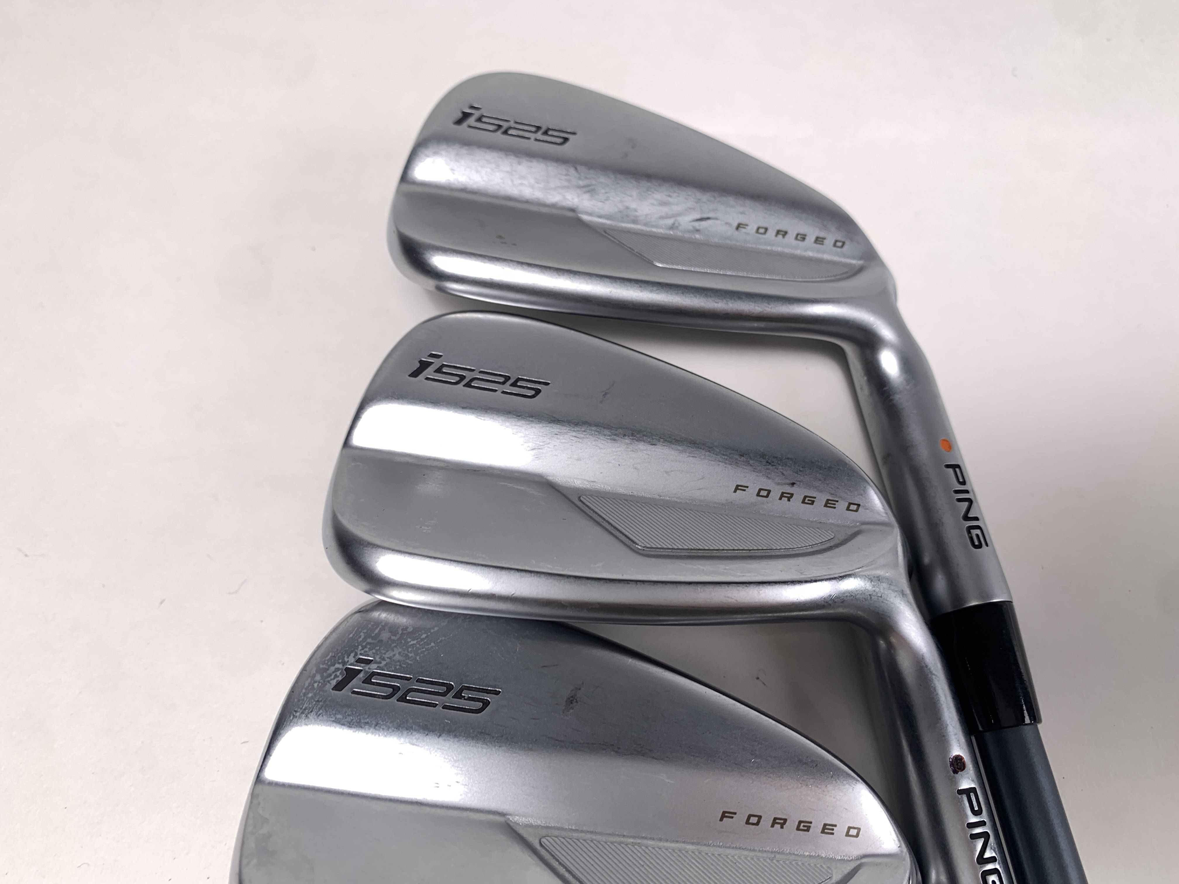 Ping i525 Iron Set 7-PW+GW Orange Dot 2* Flat Alta CB AWT Regular