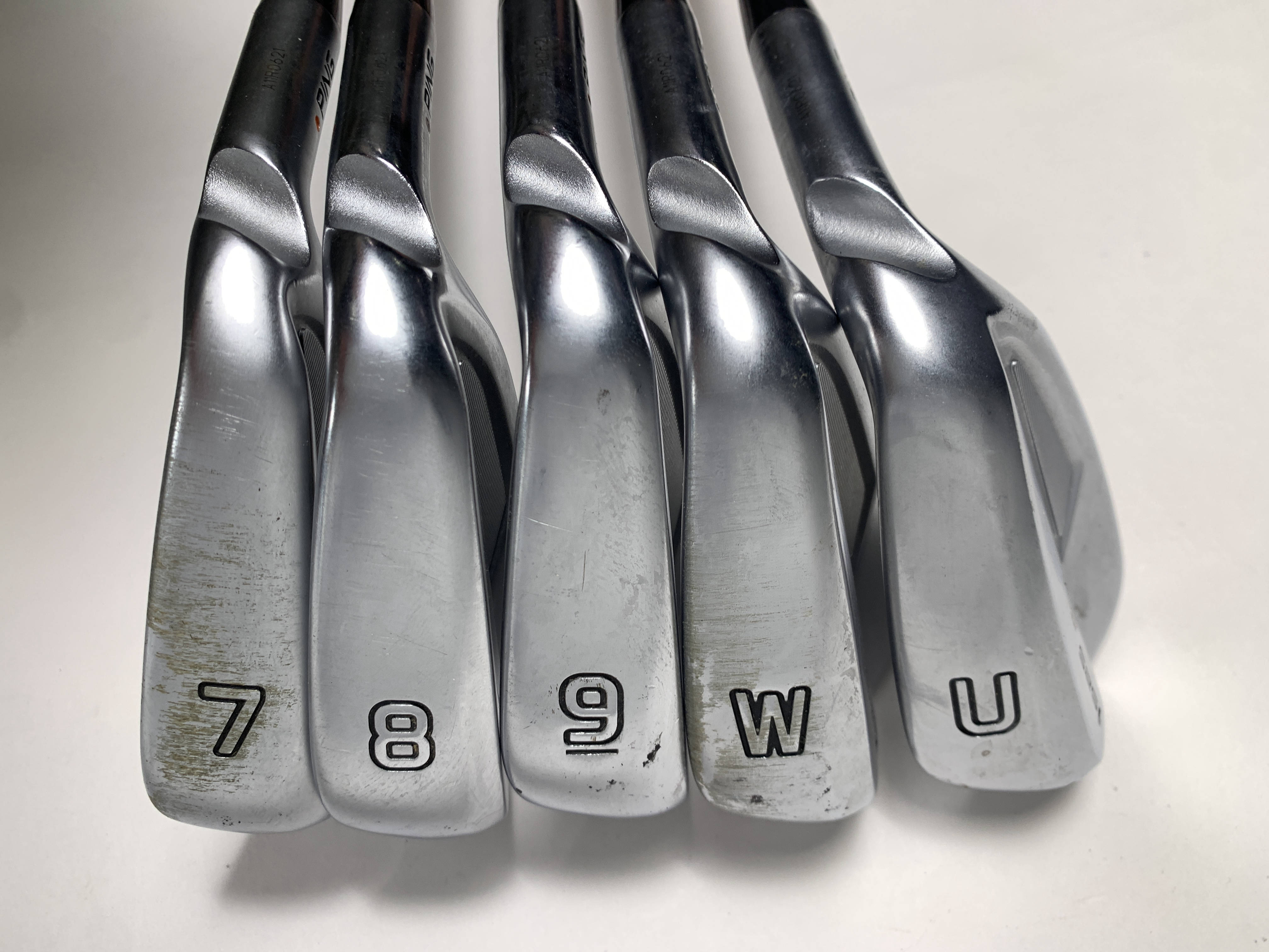 Ping i525 Iron Set 7-PW+GW Orange Dot 2* Flat Alta CB AWT Regular