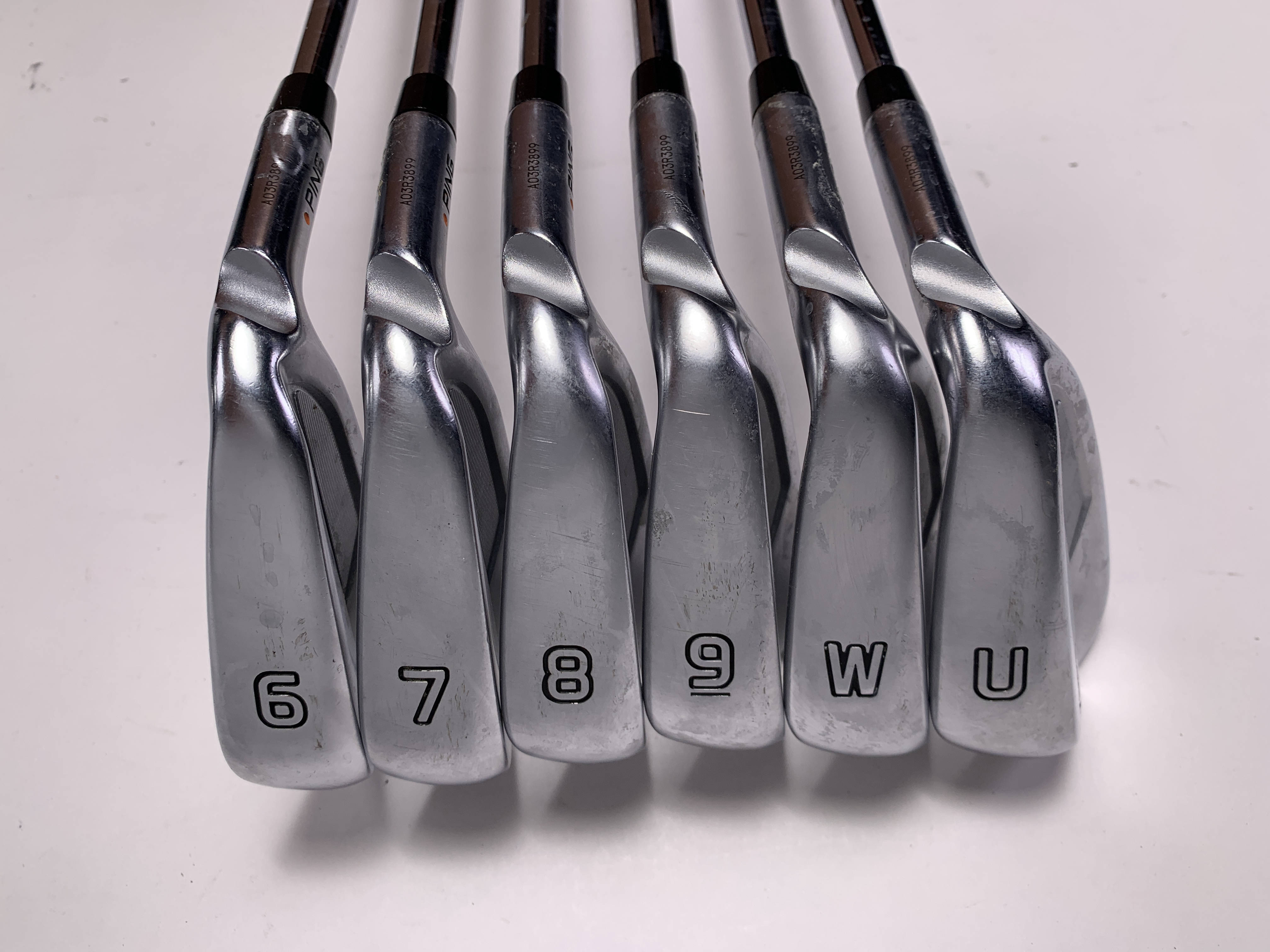 Ping i525 Iron Set 6-PW+UW Orange Dot 2* Flat Nippon AWT 2.0