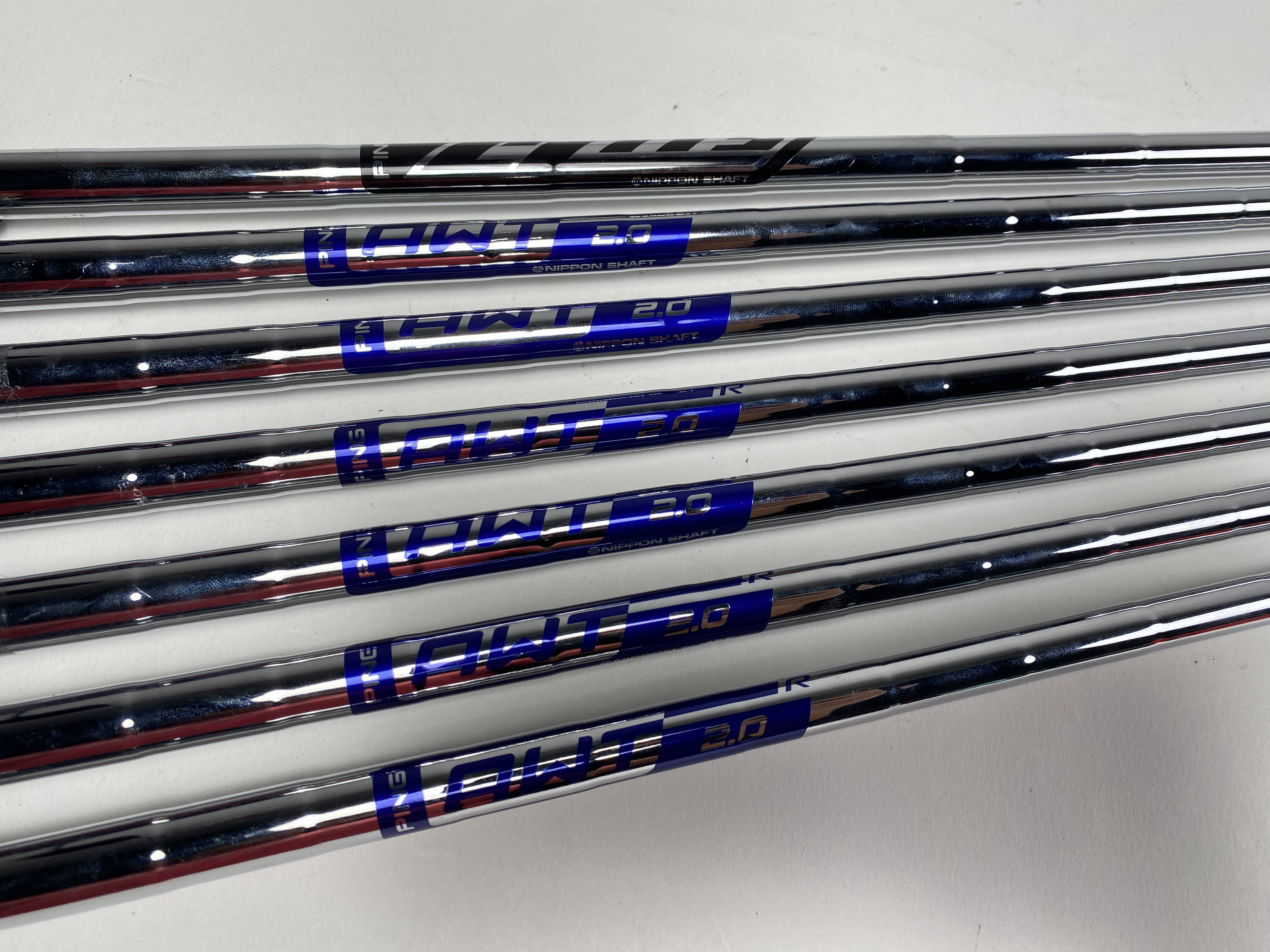ロッド jin0502 Ping AWT 2.0 Regular Steel Iron Set of 7 Shafts 34''-37