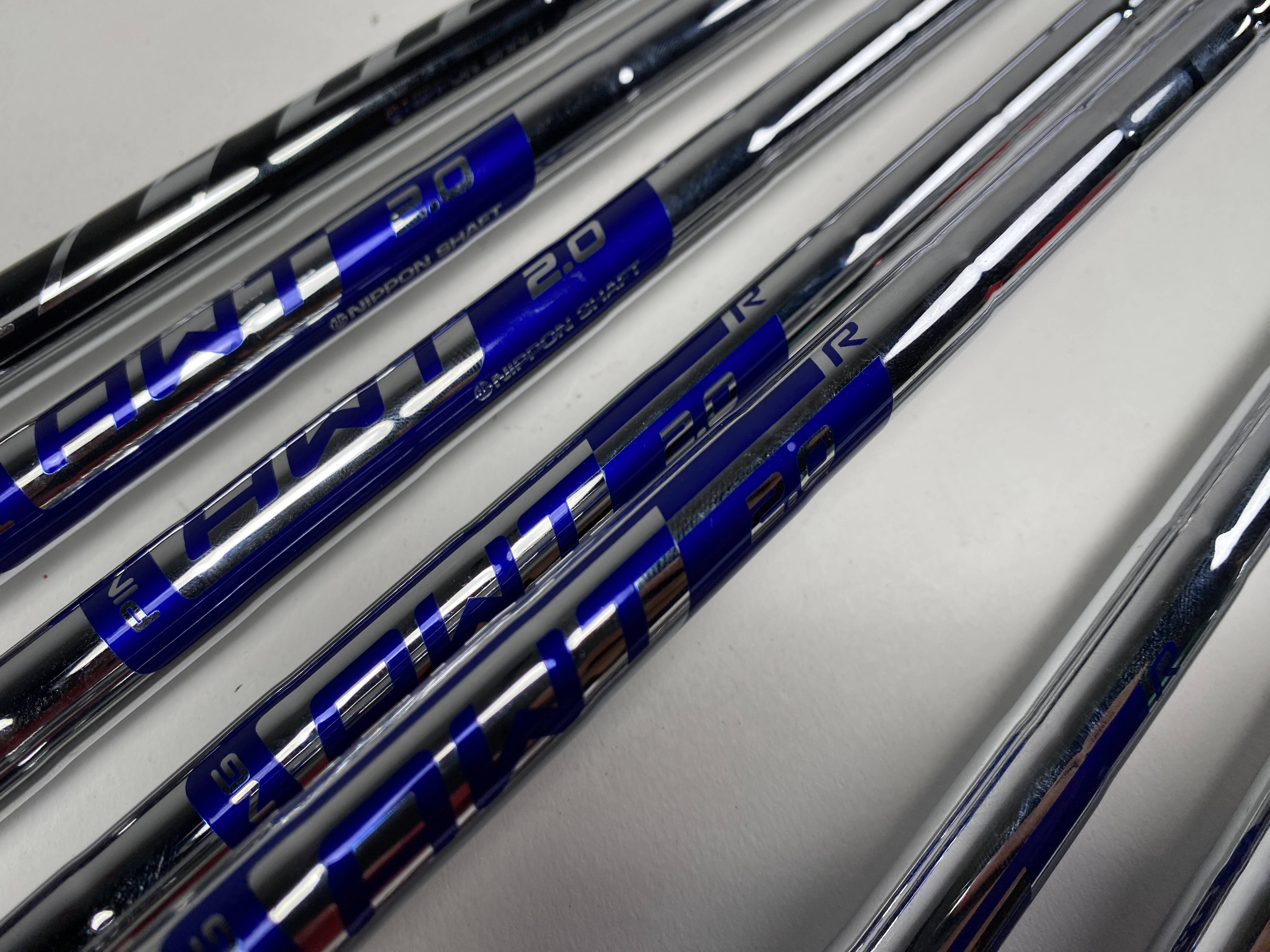 ロッド jin0502 Ping AWT 2.0 Regular Steel Iron Set of 7 Shafts 34''-37