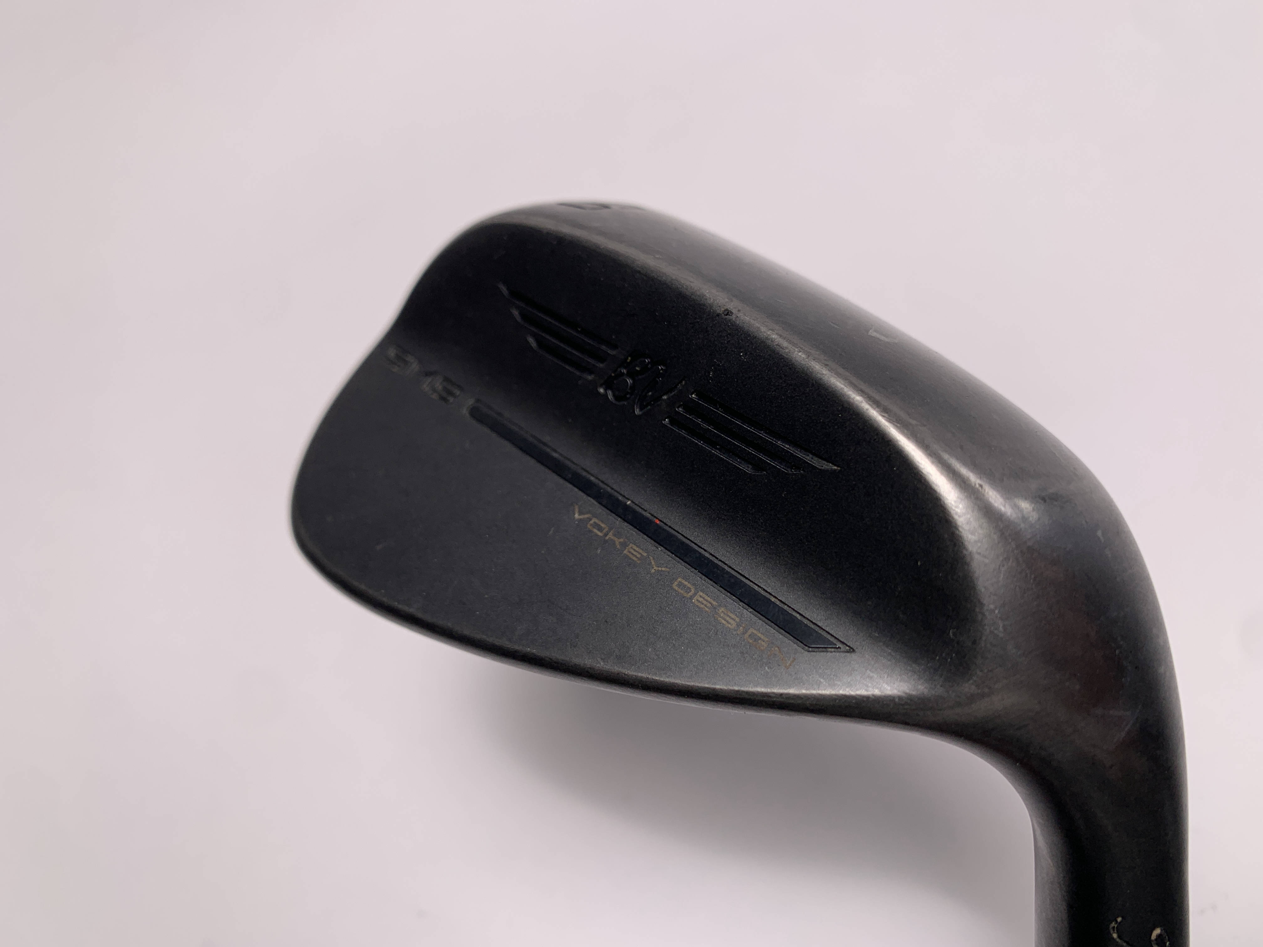 Titleist Vokey SM9 Jet Black Wedge 50* 8 Bounce F-Grind Wedge