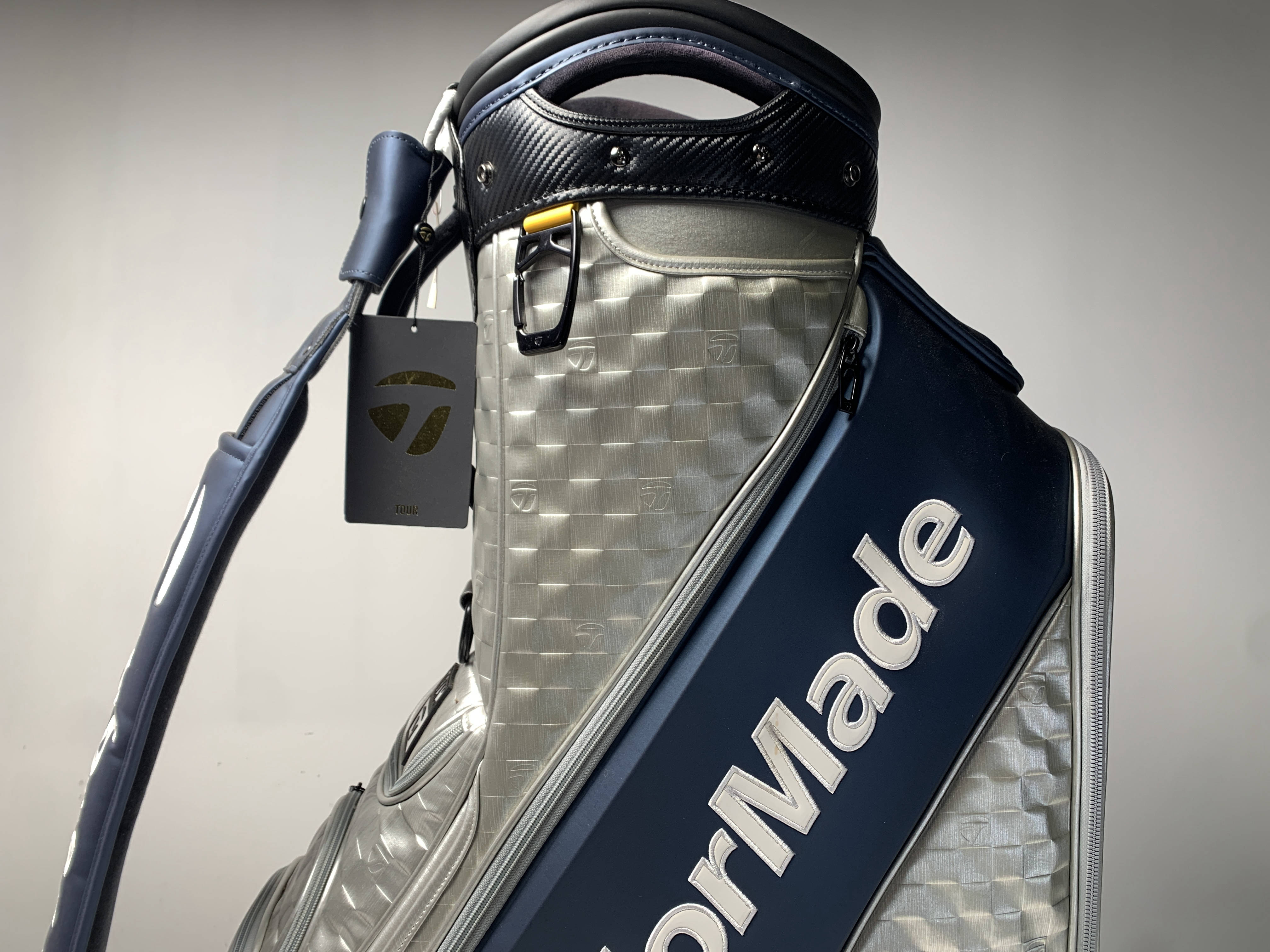 TaylorMade Qi10 2024 Tour Staff Bag Silver 6-Way Divide Single