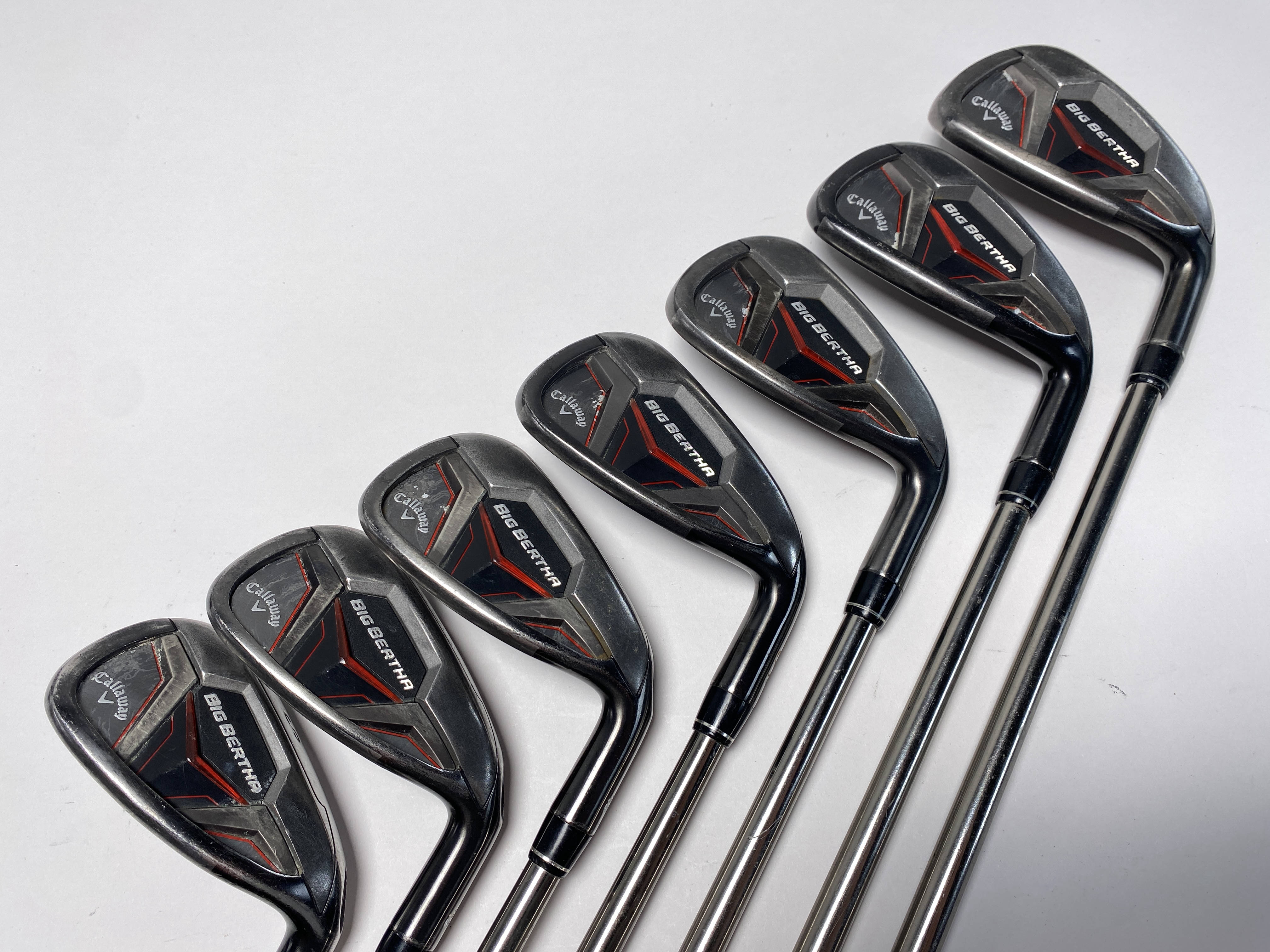 Callaway Big Bertha 2015 Iron Set 6-PW+AW+SW Recoil ZT9 470 F4