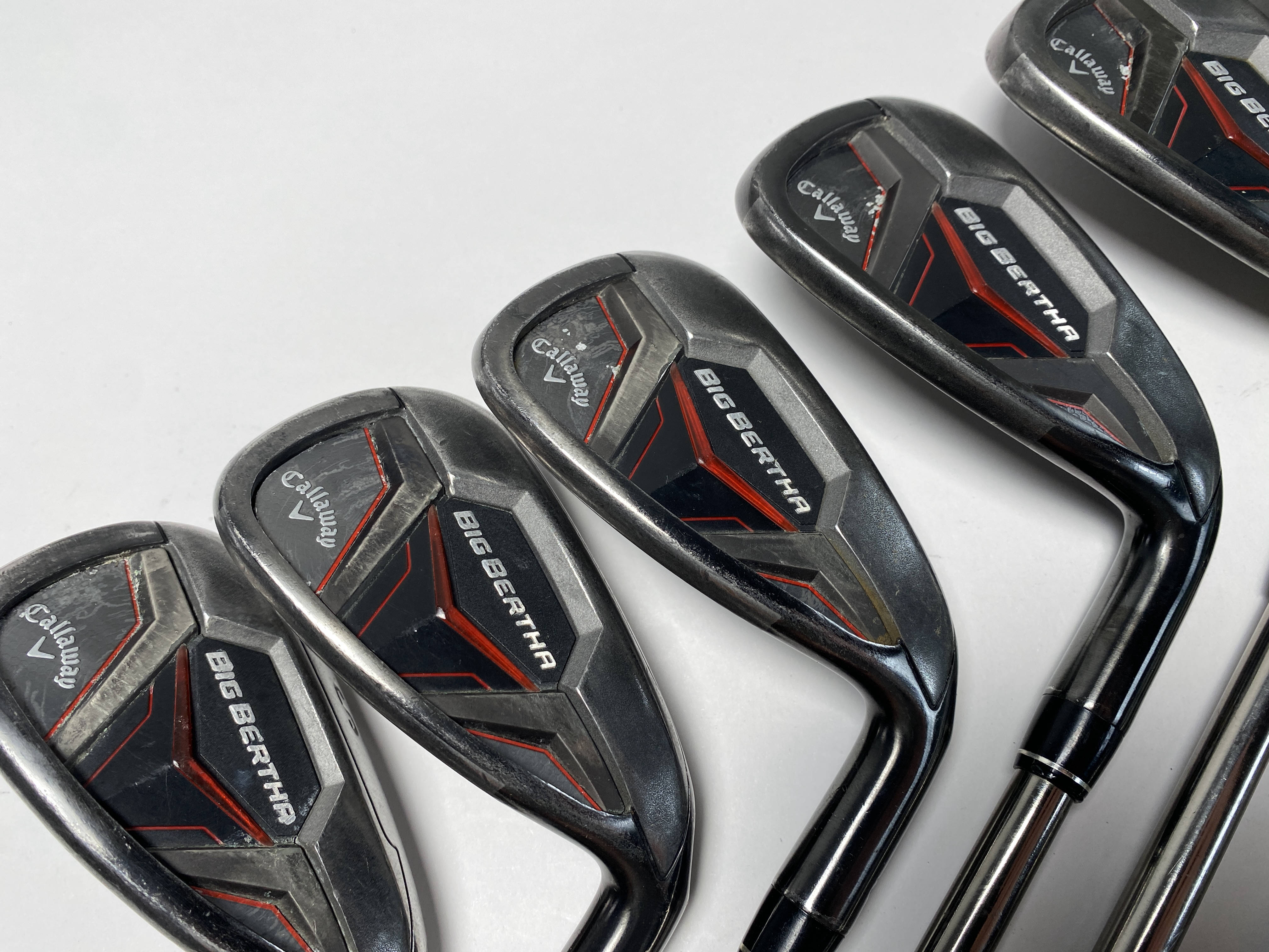 Callaway Big Bertha 2015 Iron Set 6-PW+AW+SW Recoil ZT9 470 F4
