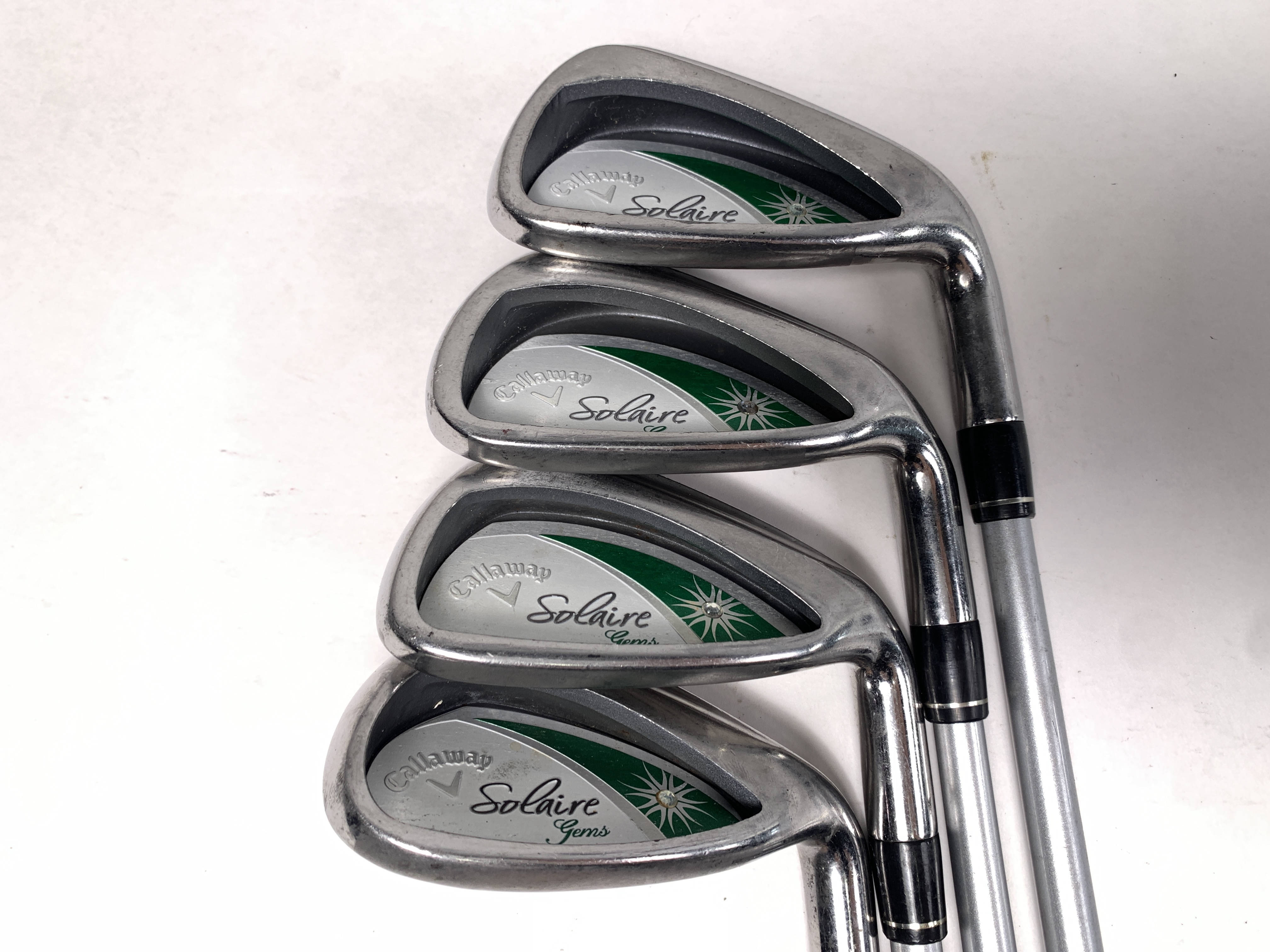 【女性用】Callaway solaire gems レディース アイアンセット Callaway Solaire Gems Iron Set 8-PW+SW 45g Ladies Graphite Womens
