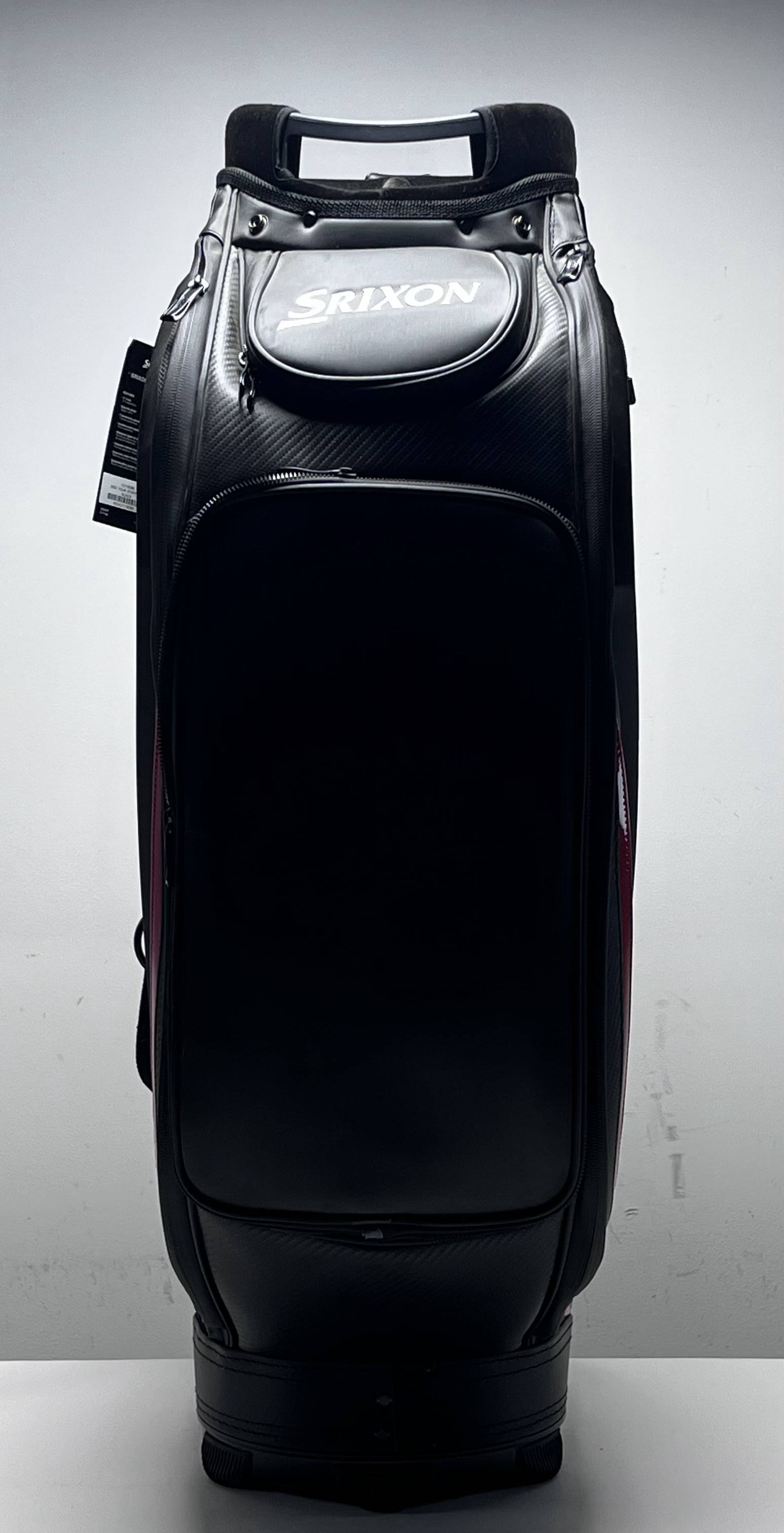 Srixon 2025 Tour Staff Bag Black 5-Way Divide Single Strap Golf