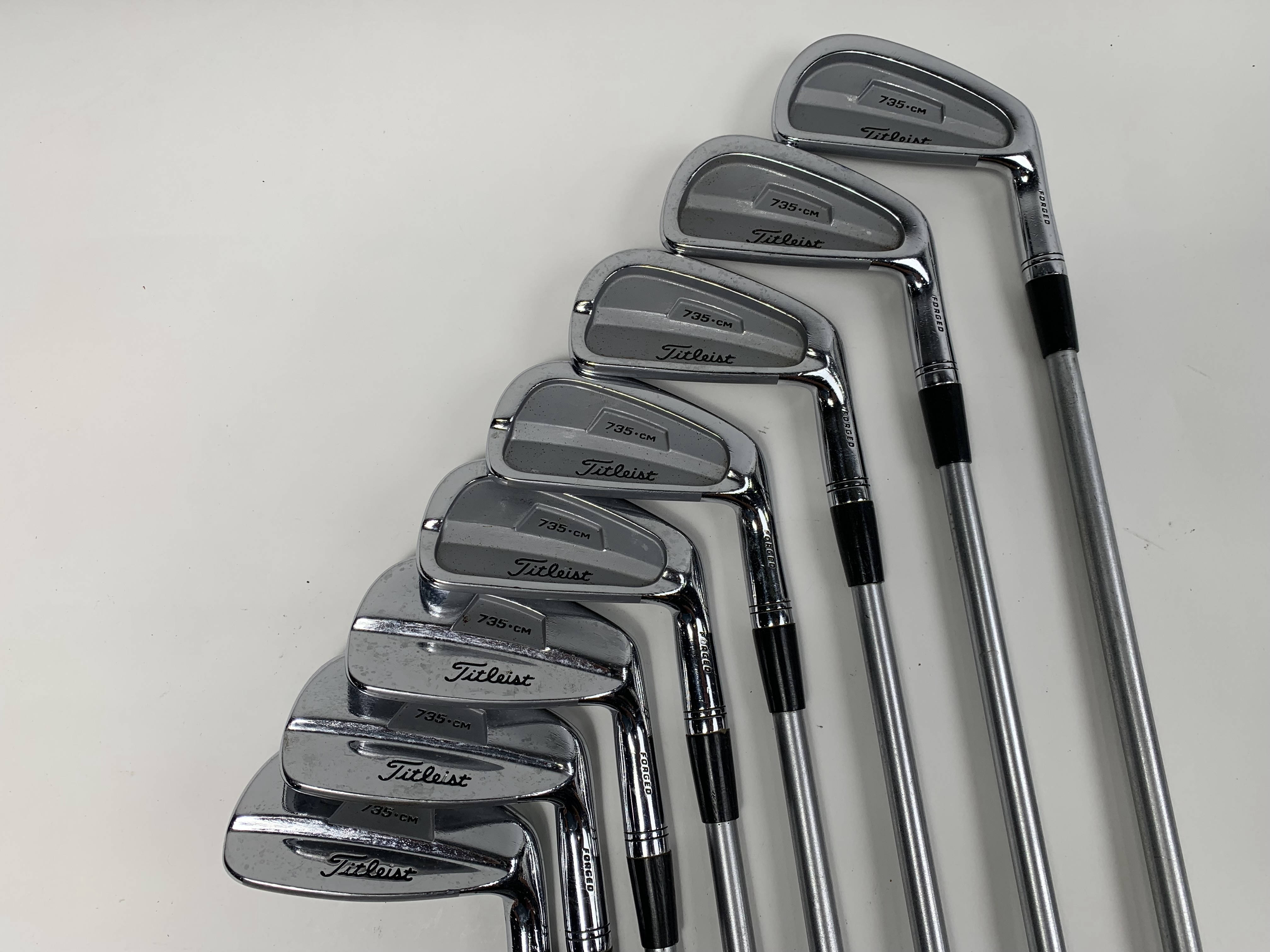 Titleist 735 CM Stainless Iron Set 3-PW KBS Tour C-Taper