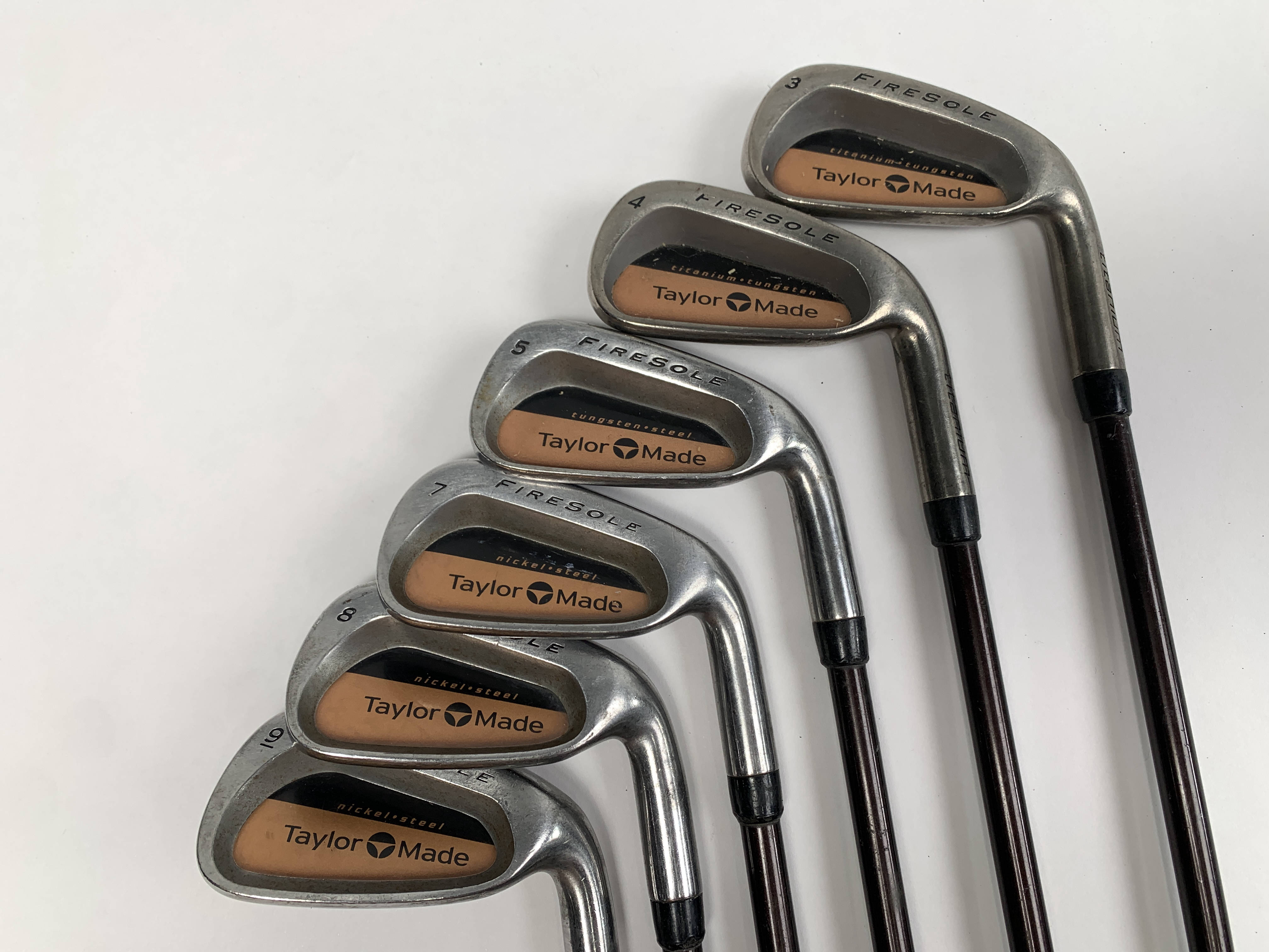 TaylorMade Firesole Iron Set 3-9 (No 6) Bubble R-80 Regular