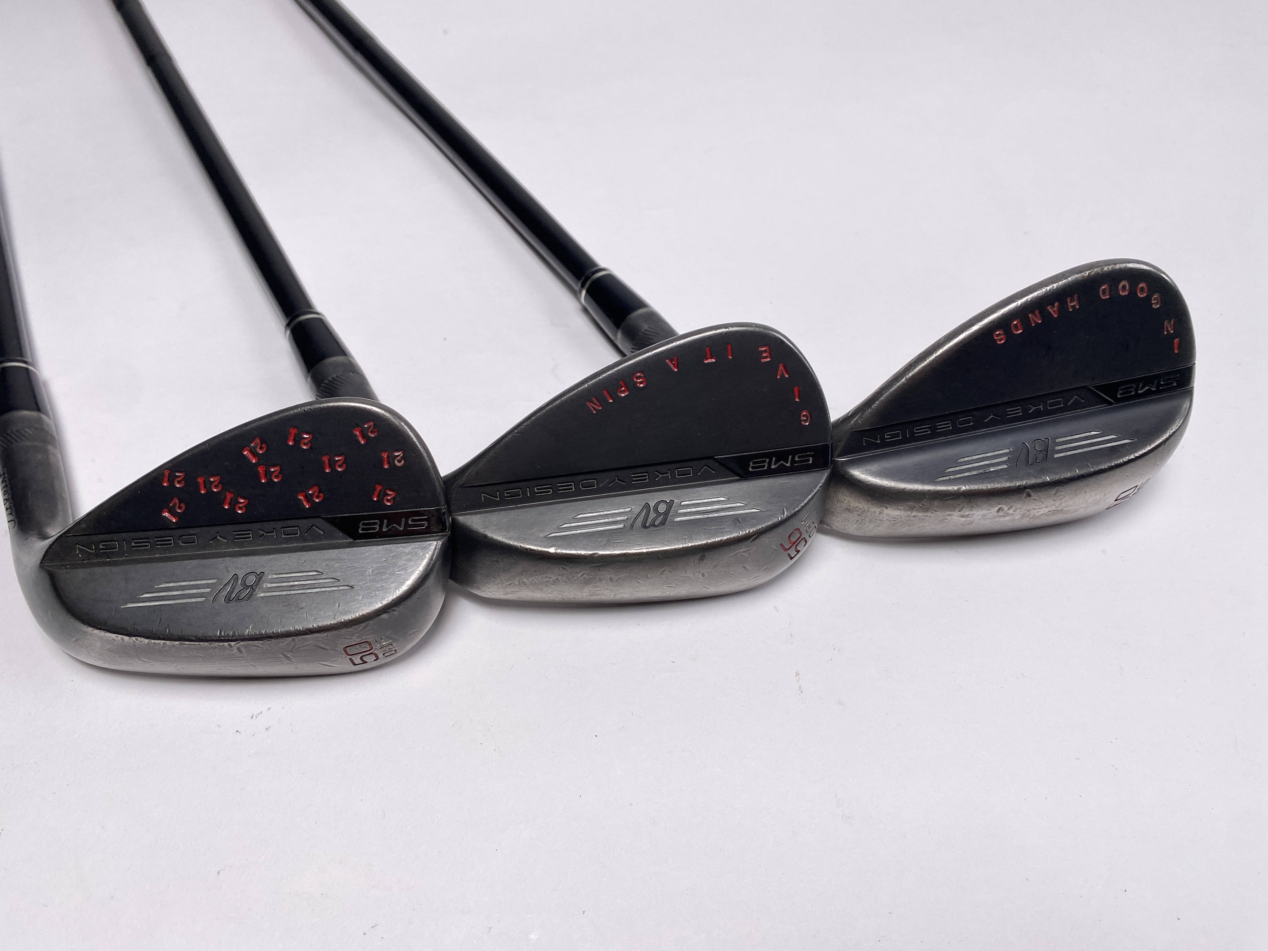 Titleist Vokey SM8 Jet Black Wedge Set 50* 8 56* 8 | 60* 10