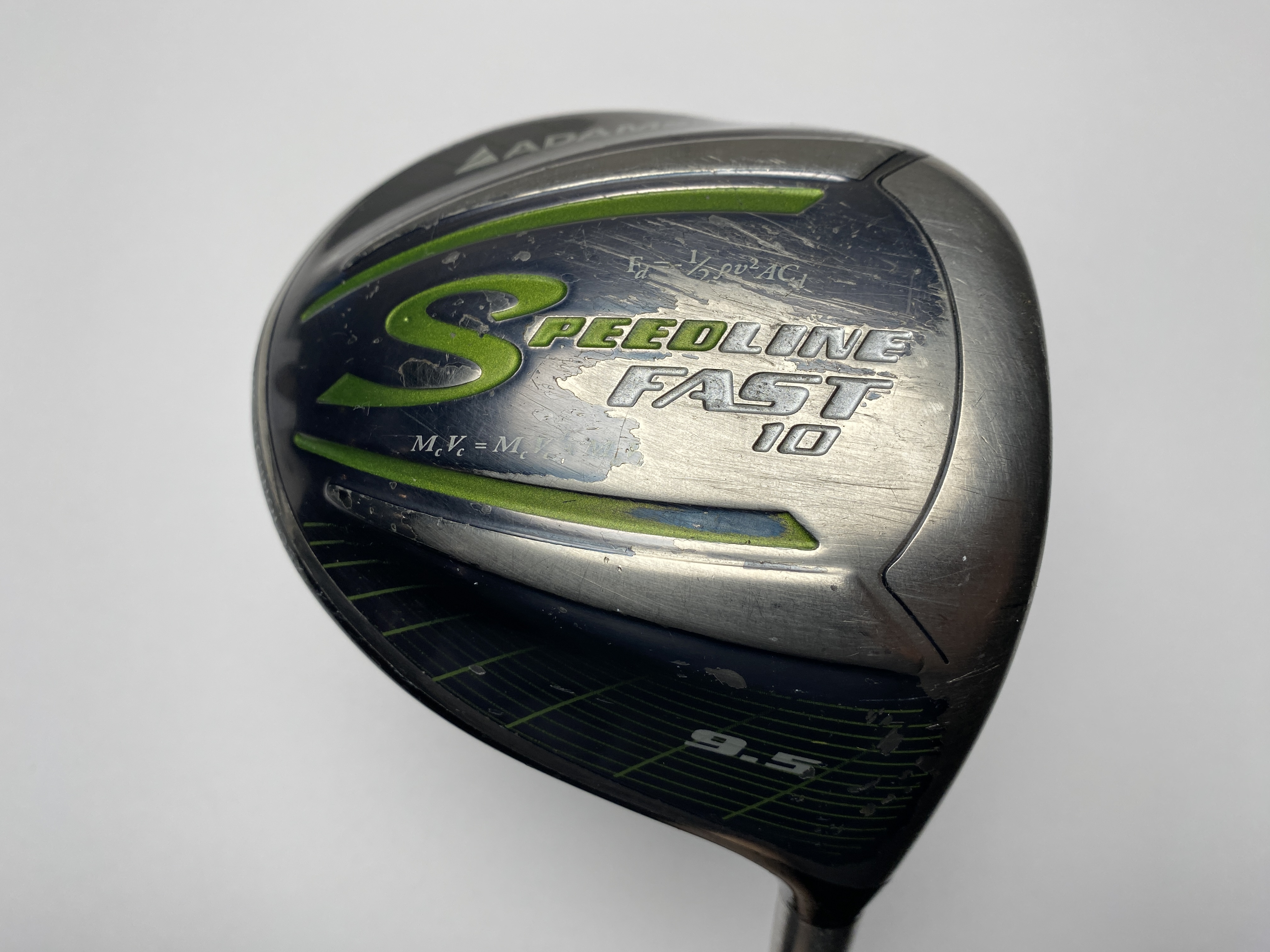 Adams Speedline Fast 10 Driver 9.5* Aldila Voodoo SVS6 Stiff